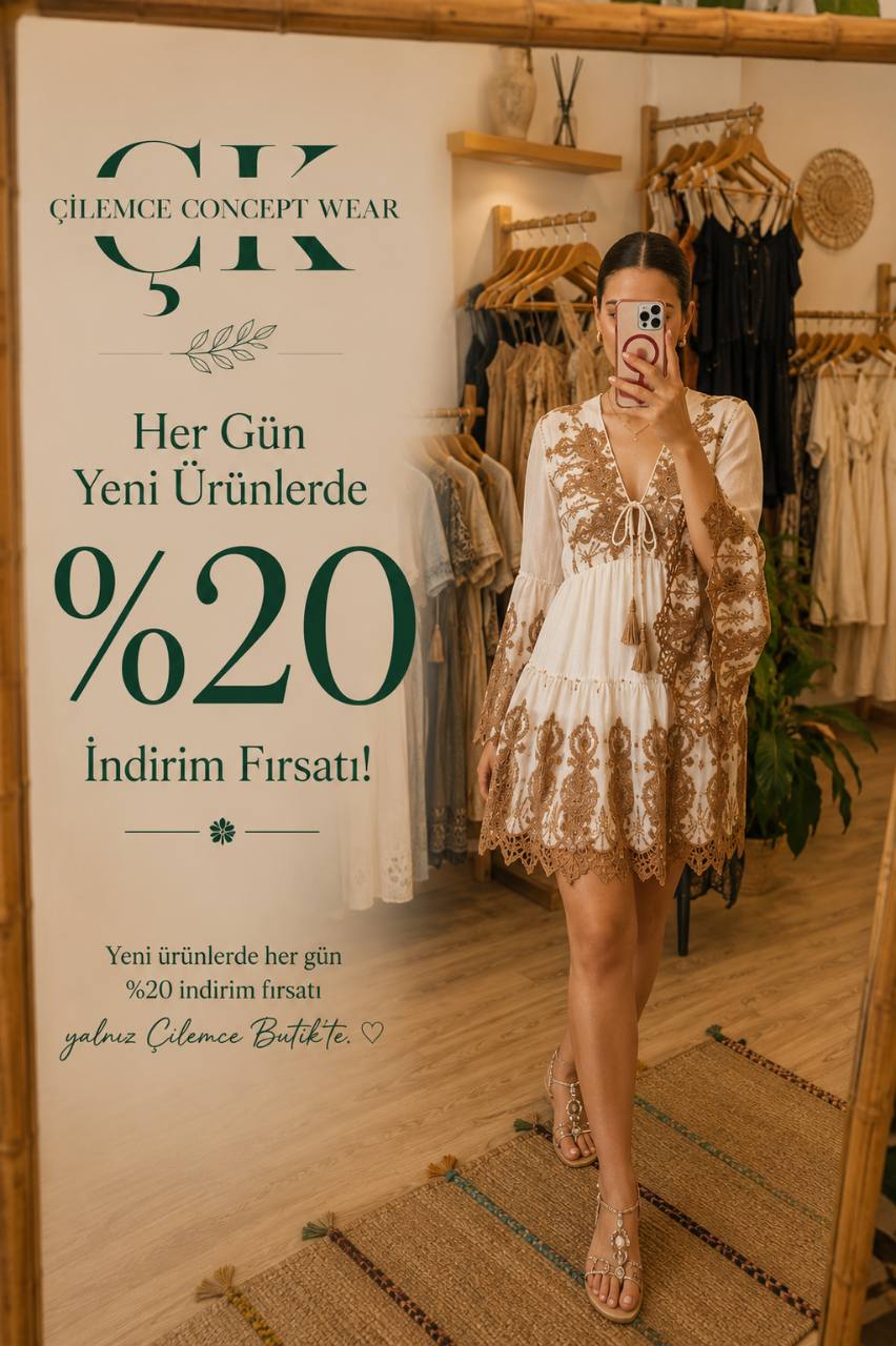 Çilemce Concept Wear seçkisinden bir parça